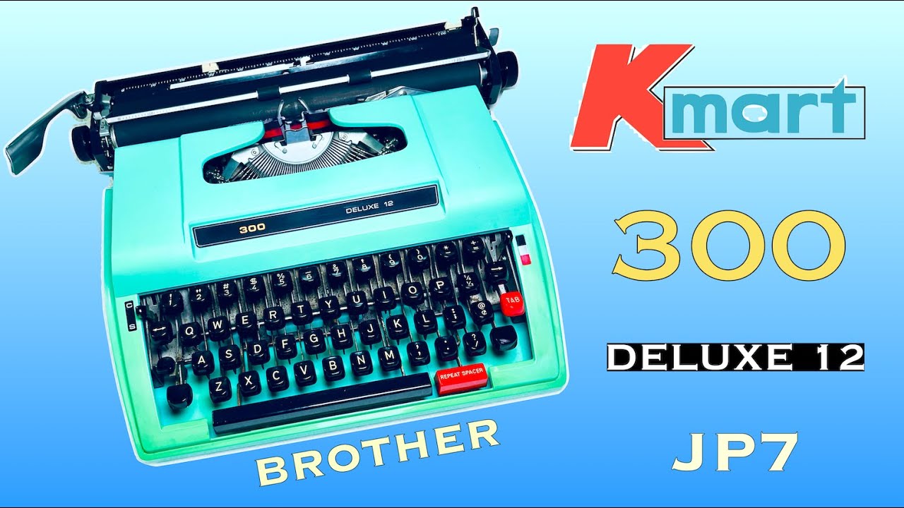 Kmart 300 Deluxe 12 Typewriter