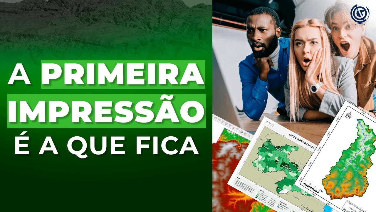 Produ&ccedil;&atilde;o de Mapas: A PRIMEIRA IMPRESS&Atilde;O &Eacute; A QUE FICA | P&iacute;lulas Geo