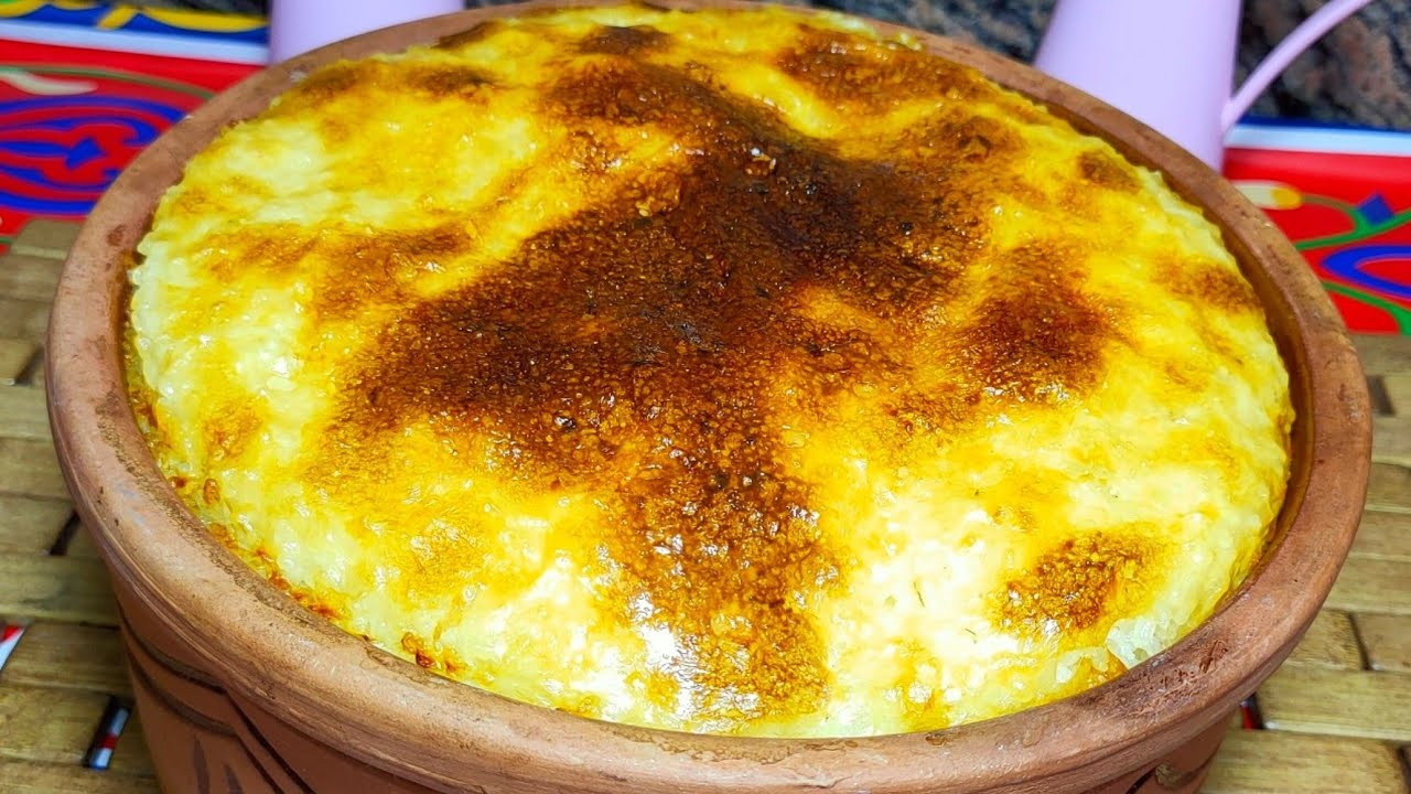 الارز المعمر😋الفلاحى أكيد هاتجربيه😄 وإزاى تعمليه فى فرن البوتجاز👌بأسهل وأنجح طريقة|الرز المعمر