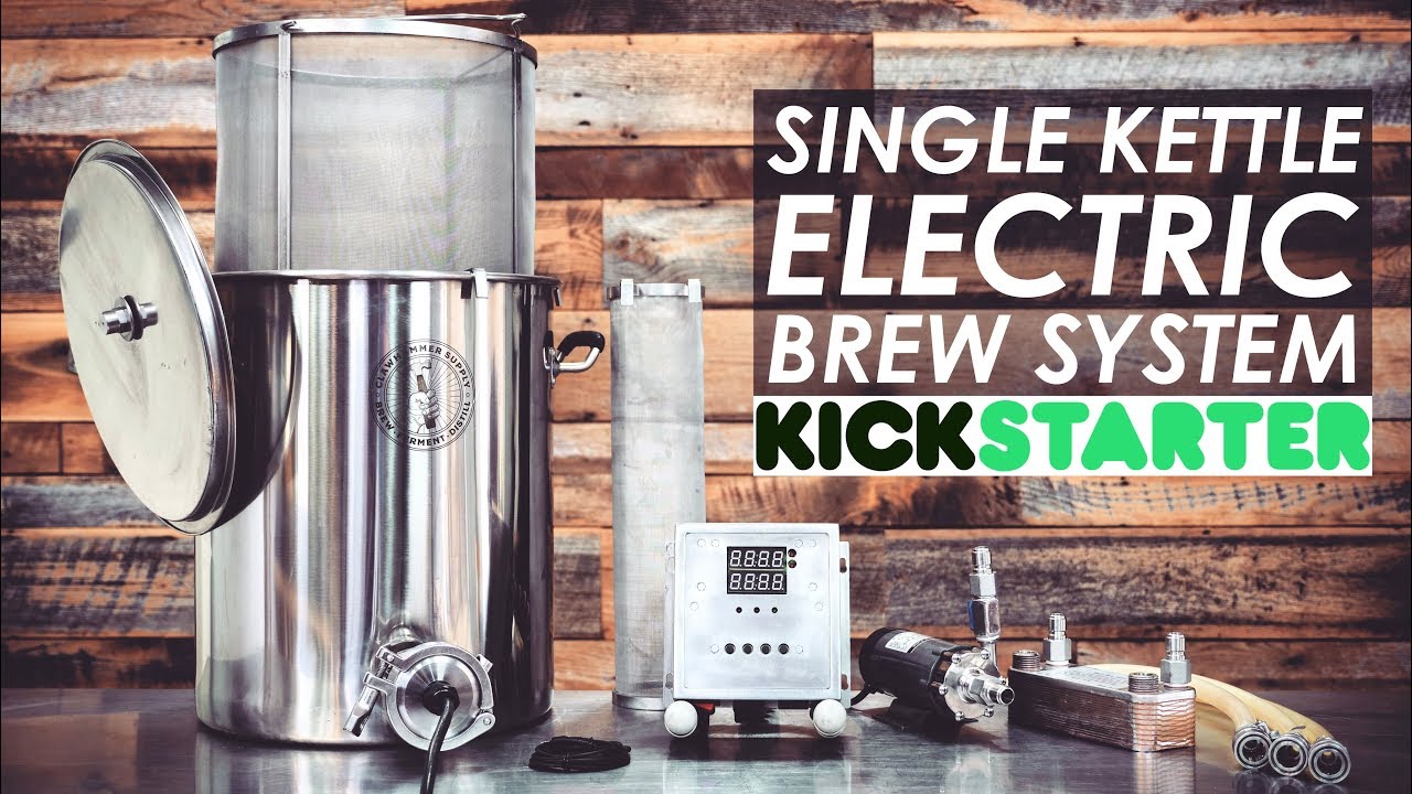 Electric BIAB Homebrew System 2.0 - Live on Kickstarter!