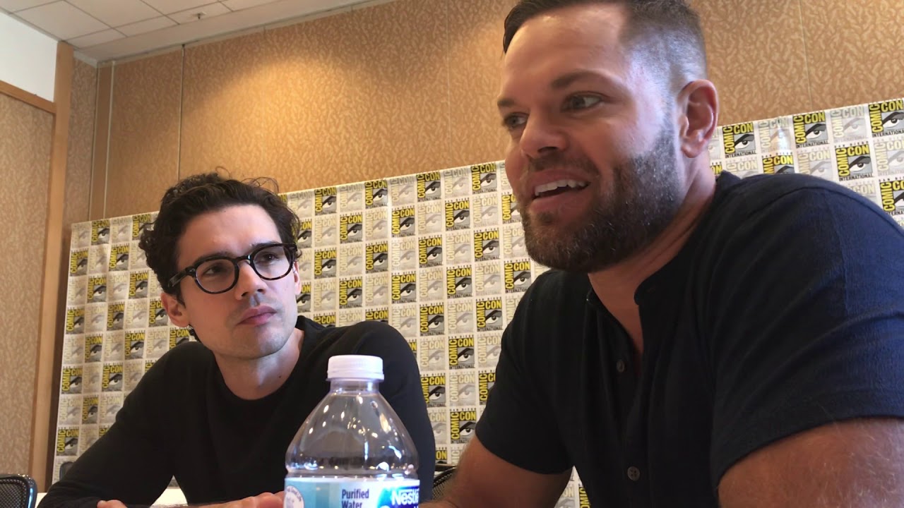 Steven Strait & Wes Chatham - The Expanse SDCC 2019 Press Room
