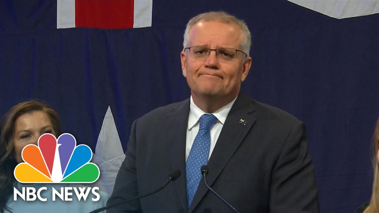 Australian Prime Minister Scott Morrison Concedes defeat in Election