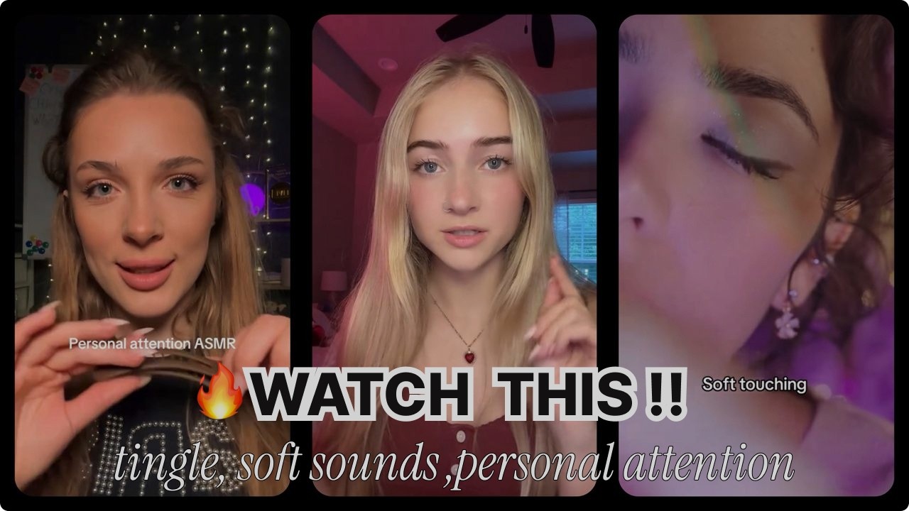 I Didn’t Even Notice I Was Doing This… But It Felt Good ASMR#tingles #softsounds #personalattention
