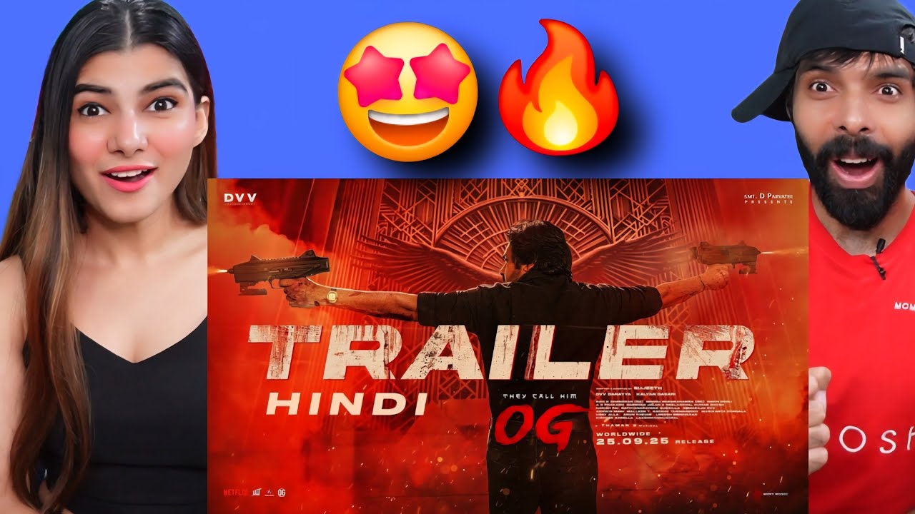 They Call Him OG Trailer Reaction Hindi - Pawan Kalyan | Emraan Hashmi | Sujeeth | Thaman S