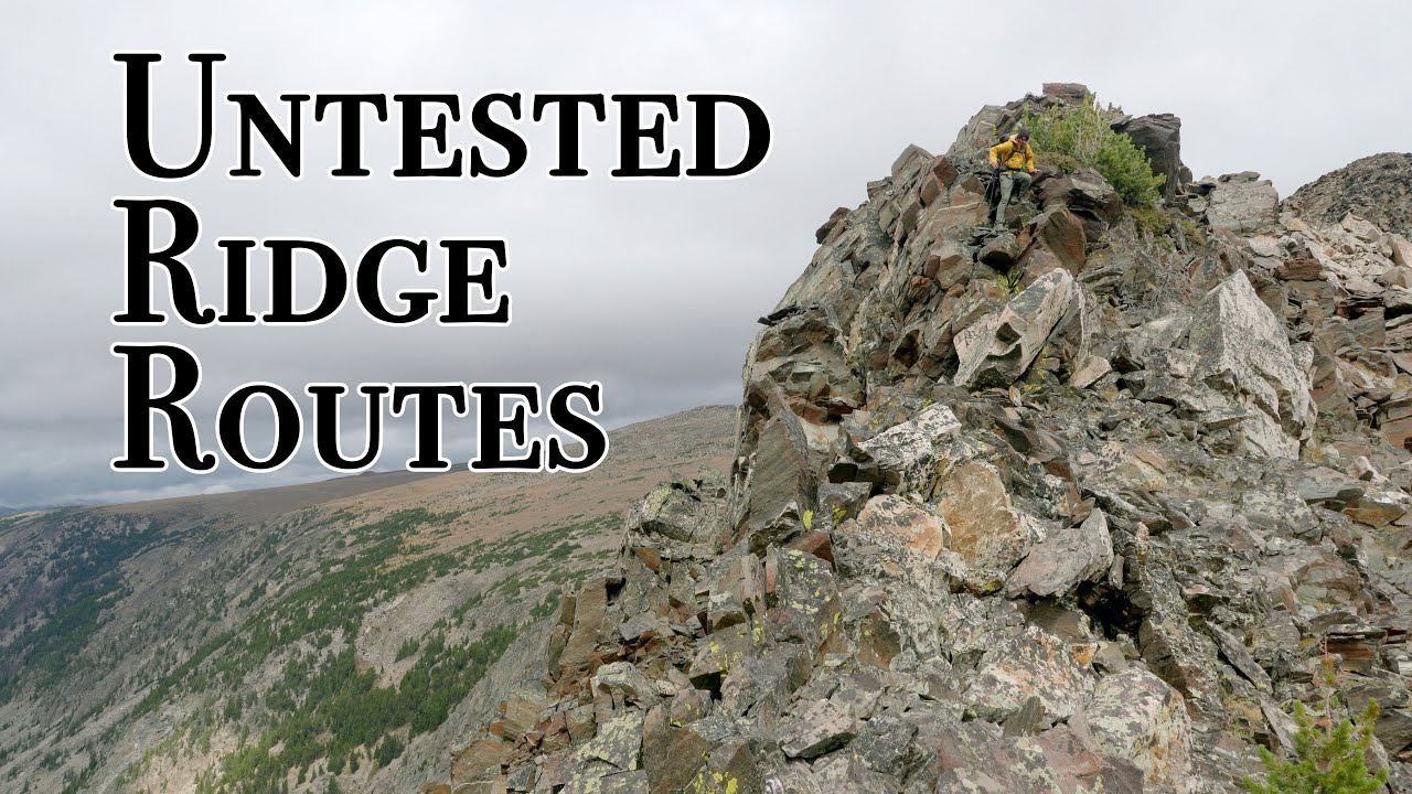 Life on a Knife Edge - Absaroka Mountains solo ridge route