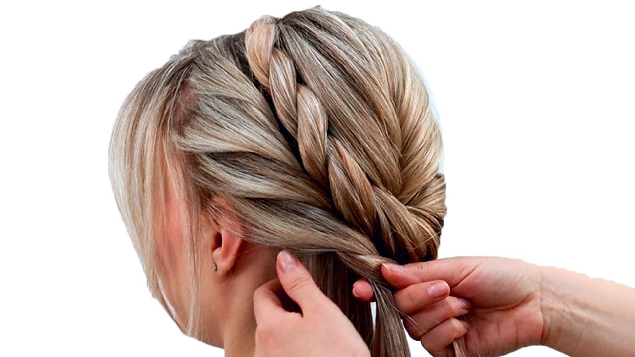 تسريحة شعر زفاف جميلة للشعر الطويل والمتوسط تسريحات شعر للنساء