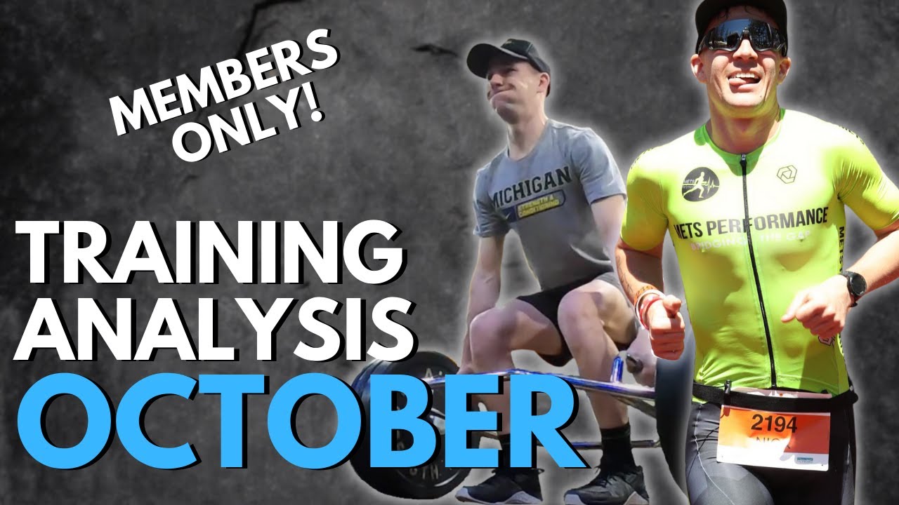 OCTOBER TRAINING ANALYSIS | Performance Vlog BONUS