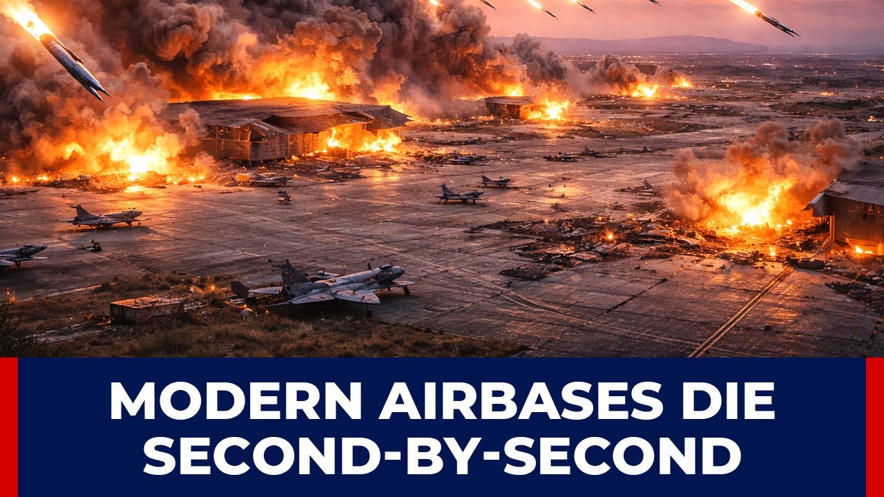 Airbase Annihilation: 12-Minute Timelapse Destruction Breakdown