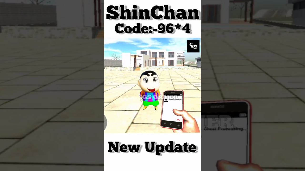 ShinChan Cheat Code 🤩|| Indian bikes driving 3d new update|| @rohitgamingstudio6902  #shorts
