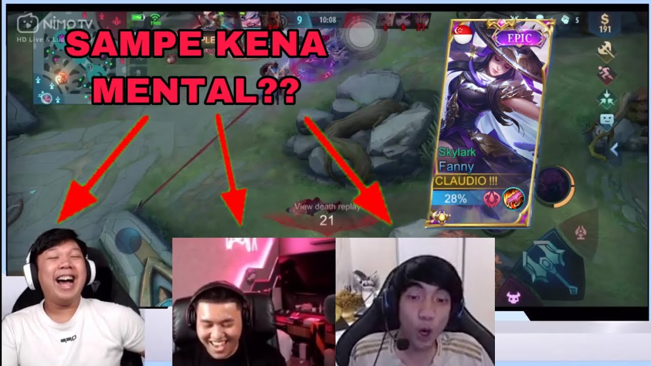 FANNY CLAUDIO KETEMU LUMINAIRE, ANGSA, & WATT AUTO BANTAI?? | Mobile legends