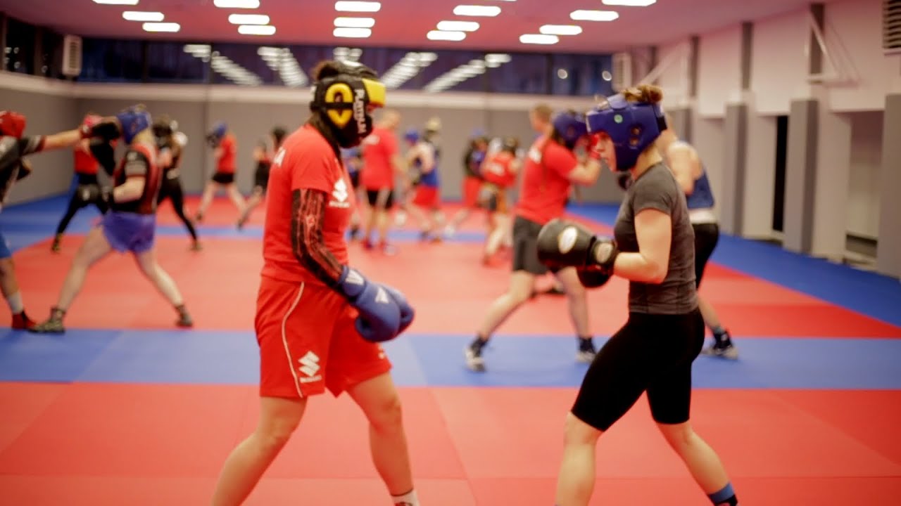 Kadra Polski Juniorek - trening bokserski (Zakopane 2021)