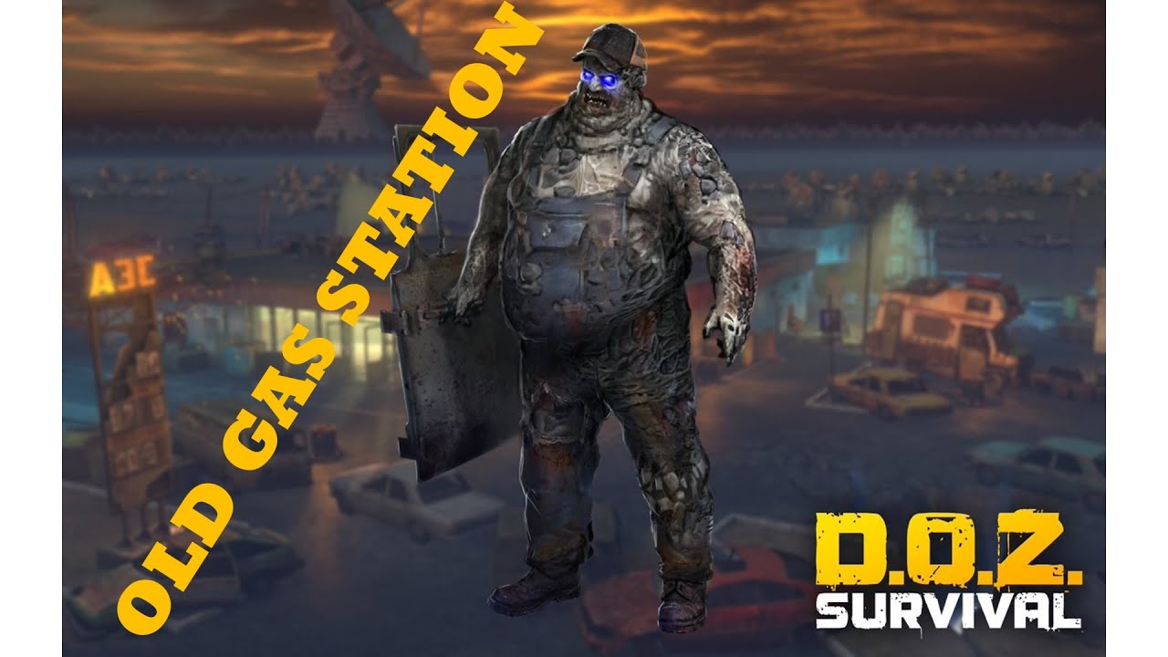 Dawn of Zombies - Old Gas Station Showcase - (Raw Footage)