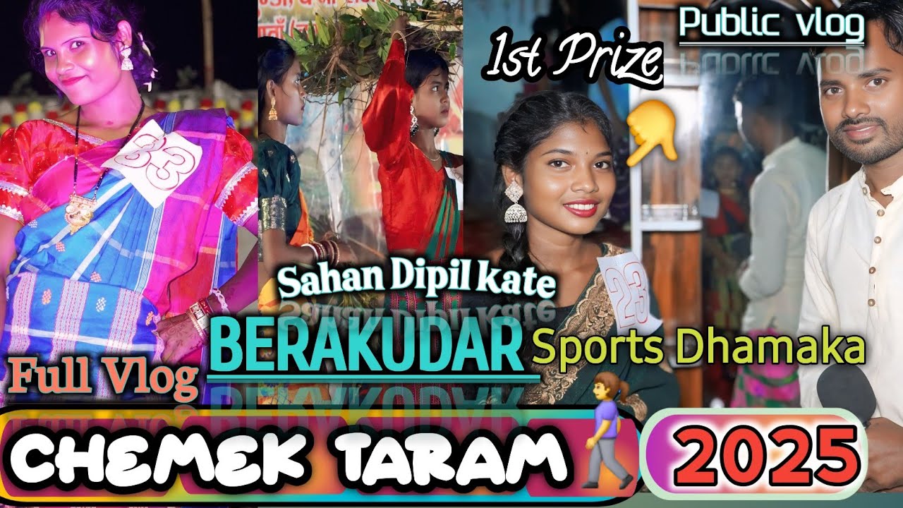 Chemek taram Berakudar vlog video||Sport Vlog video berakudar||Public vlog||@BSmurmu1293 