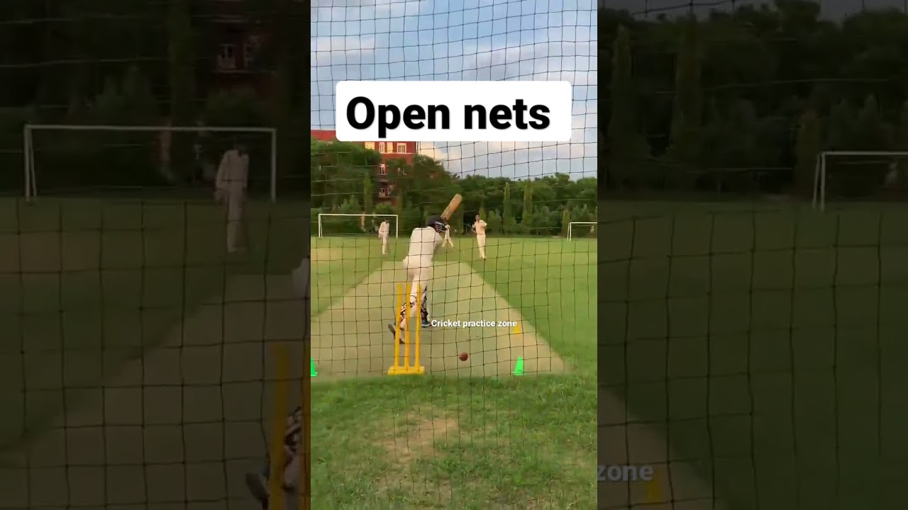 Open nets practice session at Delhi cricket academy #shorts