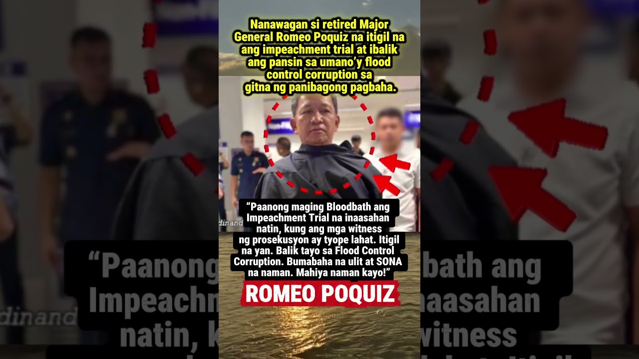 Poquiz Calls for Focus on Flood Control Corruption