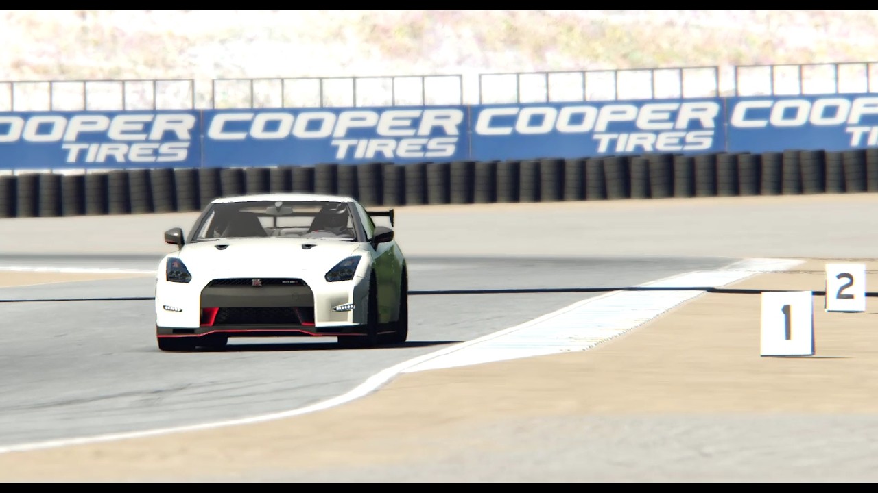 Nissan GT-R Nismo at Laguna Seca