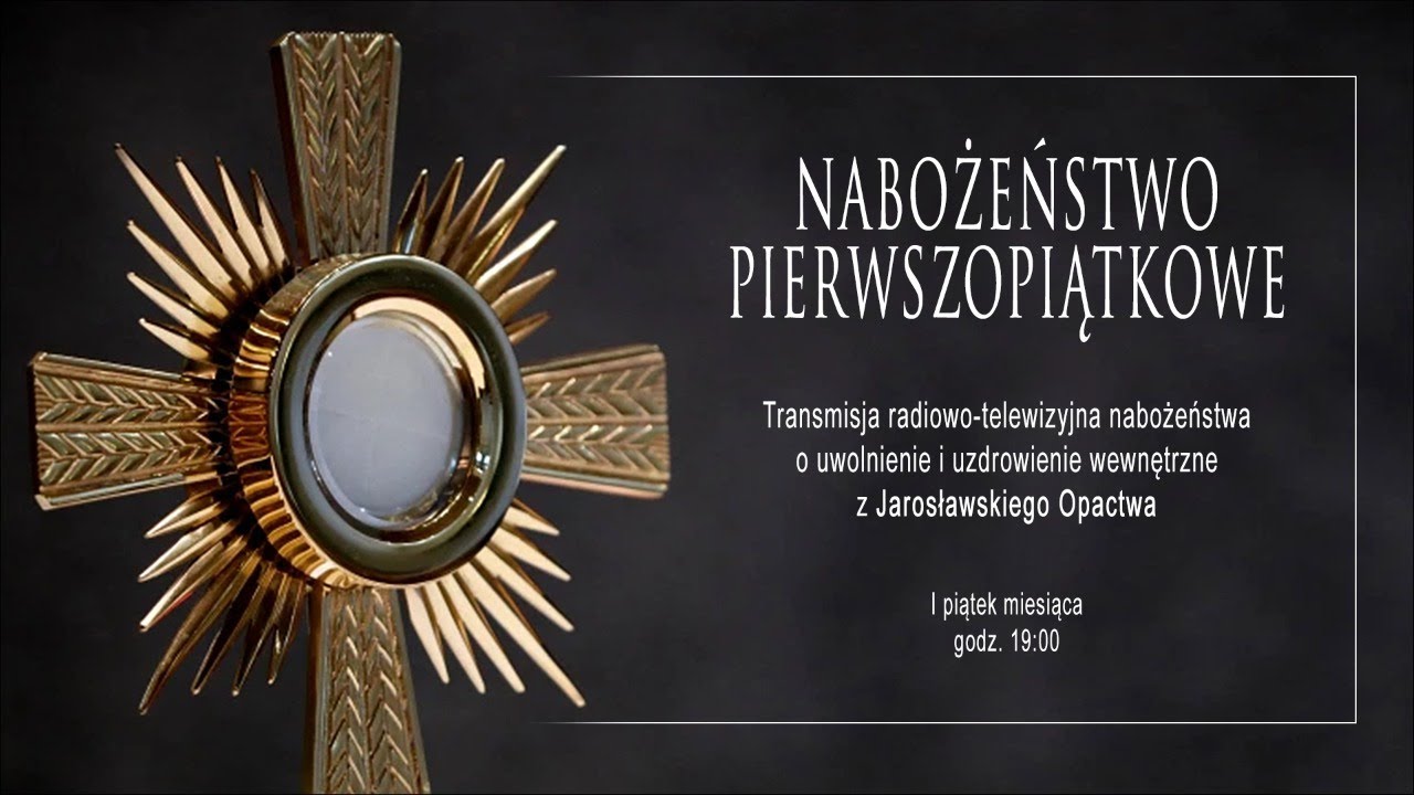 Nabożeństwo pierwszego piątku miesiąca (grudzień 2025) #naŻywo