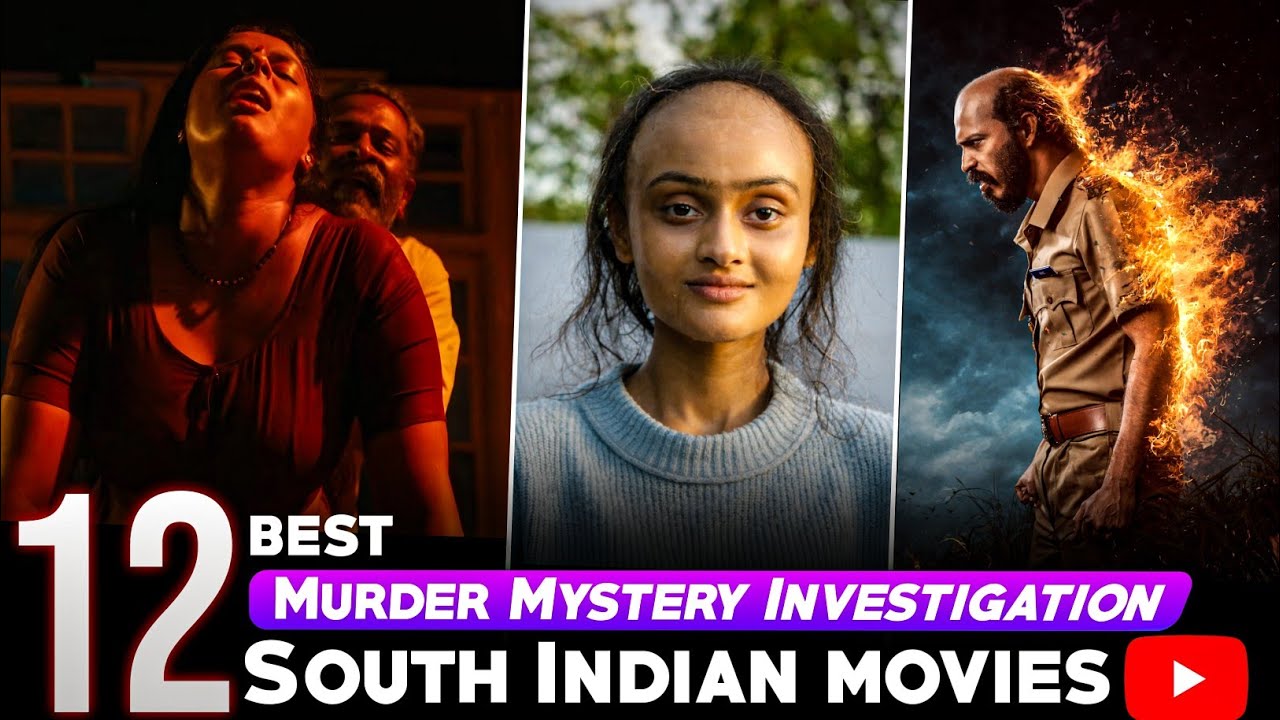 Top 12 Great South Indian Movies in Hindi 2026|Investigation Thriller Movies in&nbsp;Hindi 