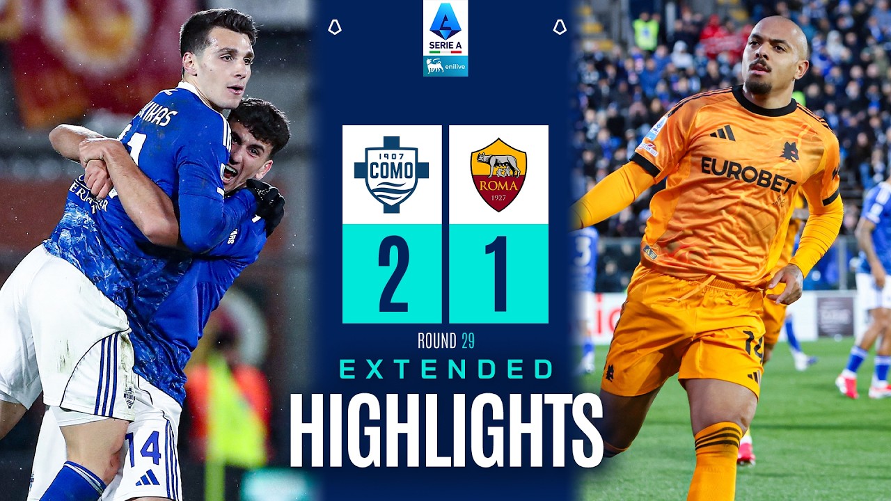 COMO-ROMA 2-1 | EXTENDED HIGHLIGHTS | SERIE A 2025/26