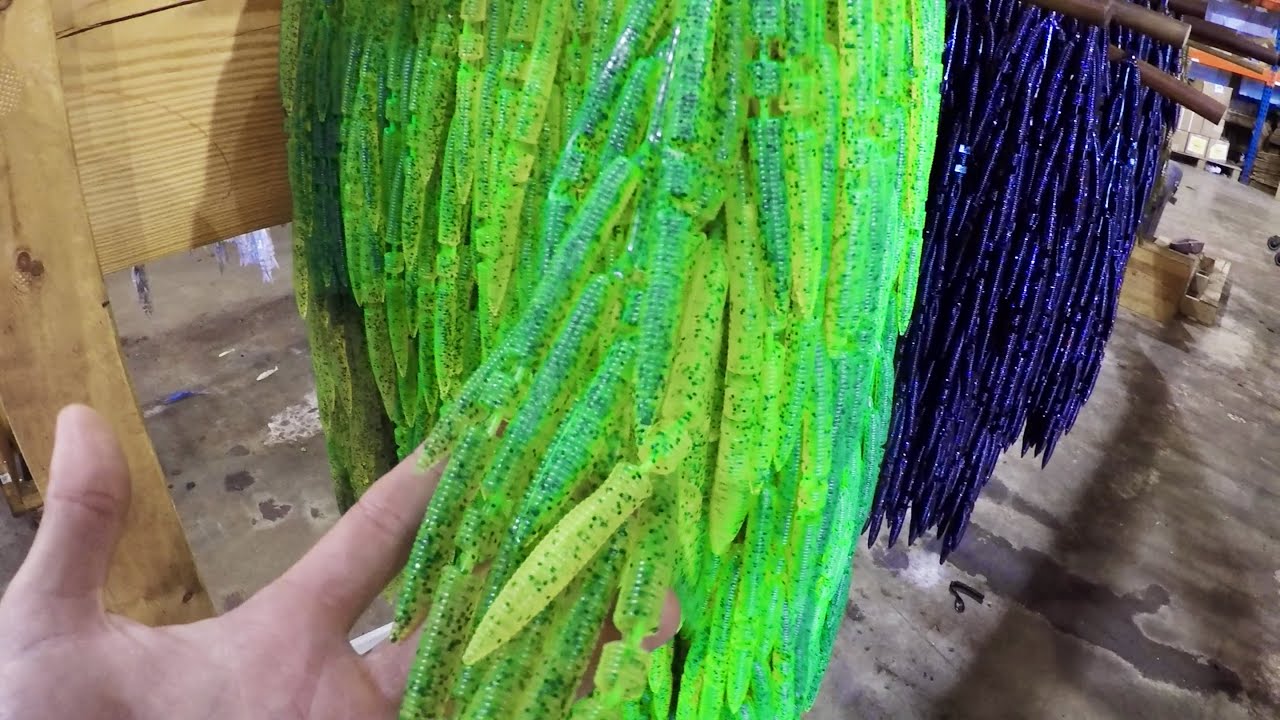 How they Make Lures at Lake Fork!