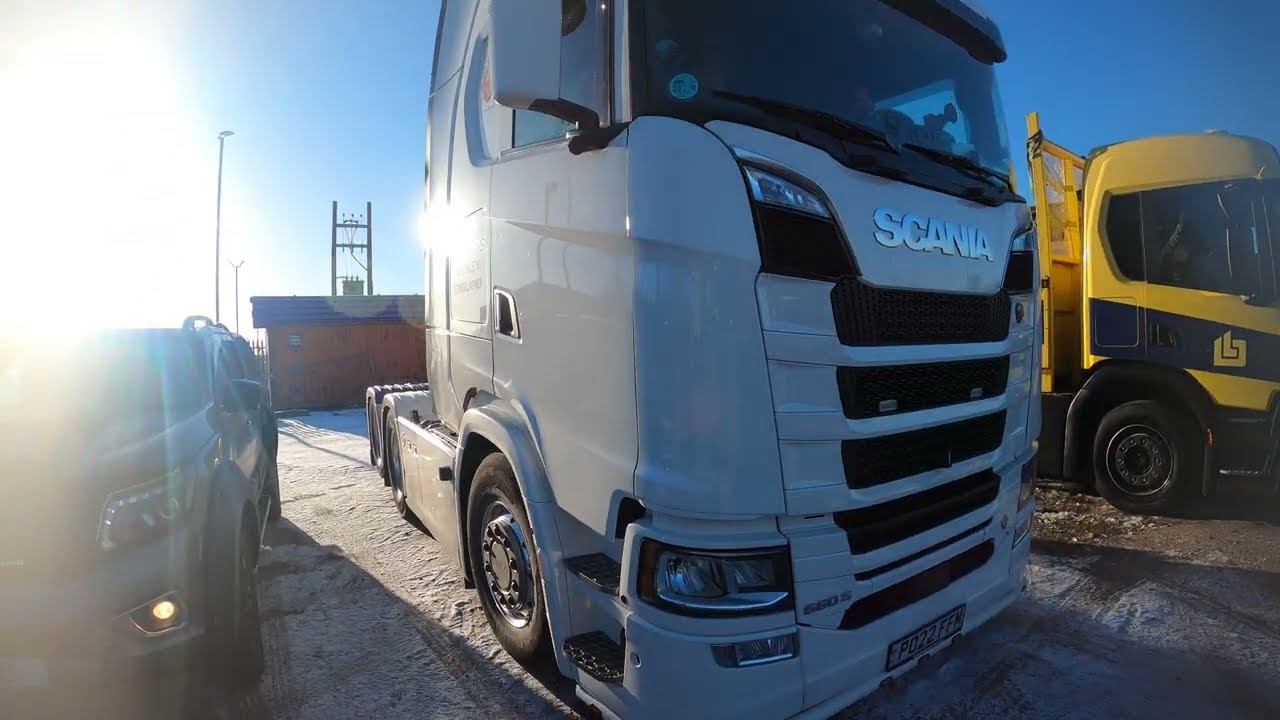 2022 Scania 660S V8 16.4 Litre 8-Cyl Euro 6e Diesel 3Axle Artic Truck Jack Connolly Tractor Run 2026