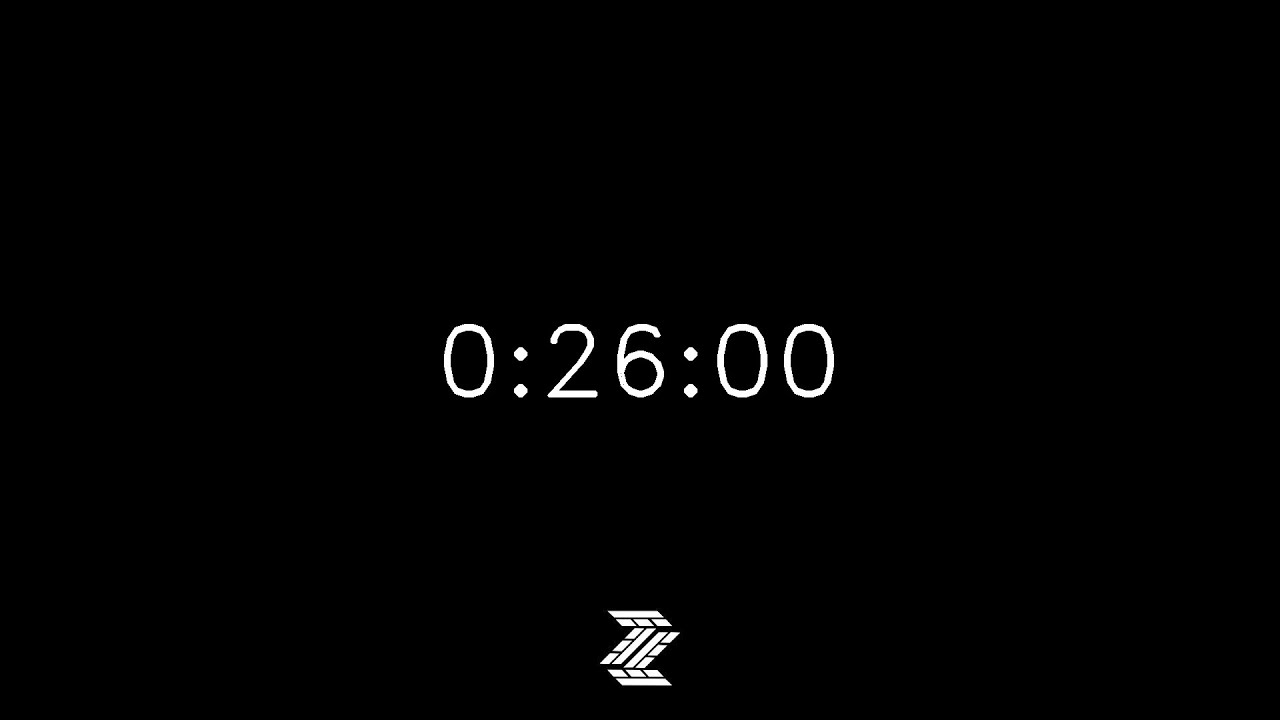 Peaceful 26 Minute Silent Count-up Timer for Meditation & Workouts | timelyflow