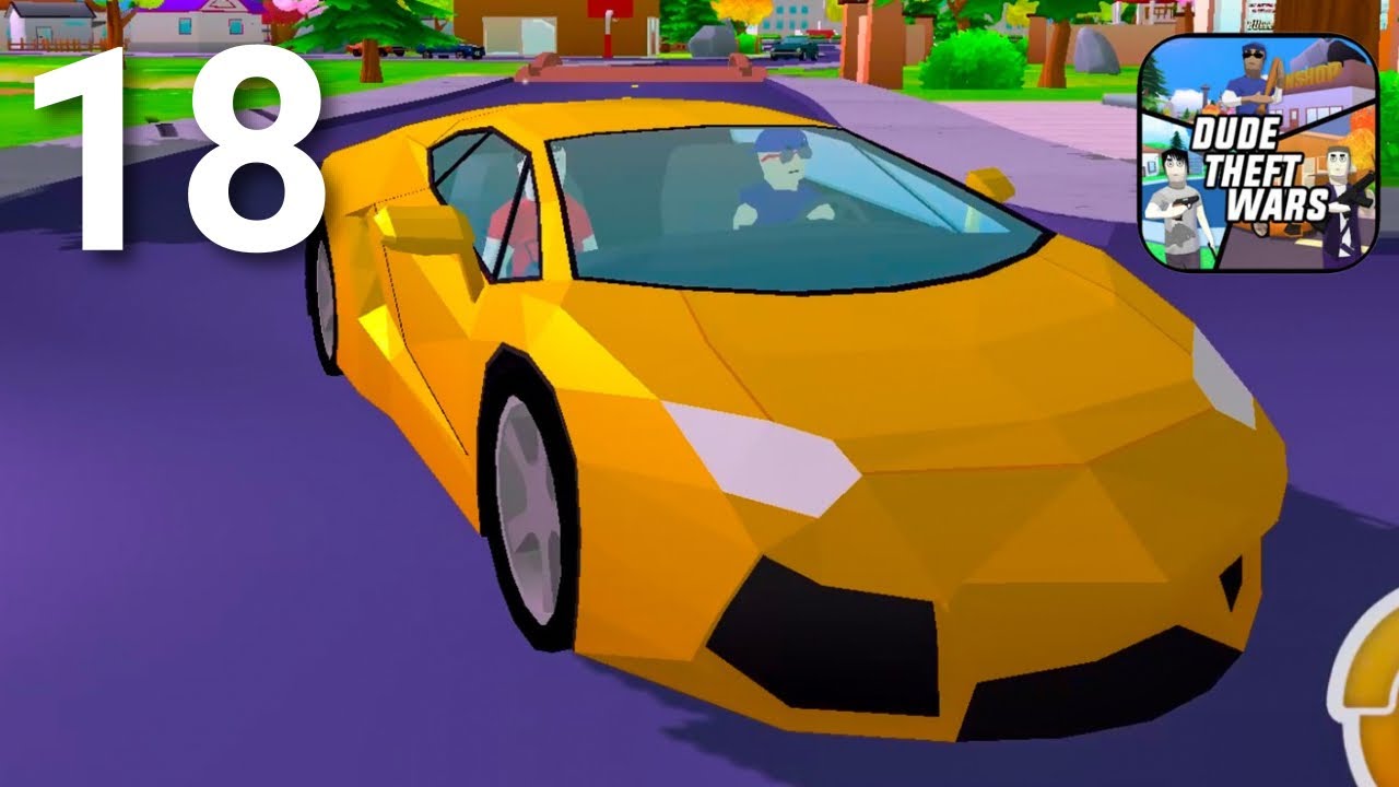 Dude Theft Wars - Gameplay Walkthrough Part 18 - Single player: Car Dealer (iOS, Android)