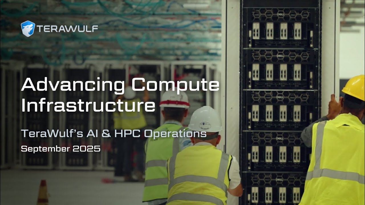 Advancing Compute Infrastructure | TeraWulf&rsquo;s AI & HPC Operations