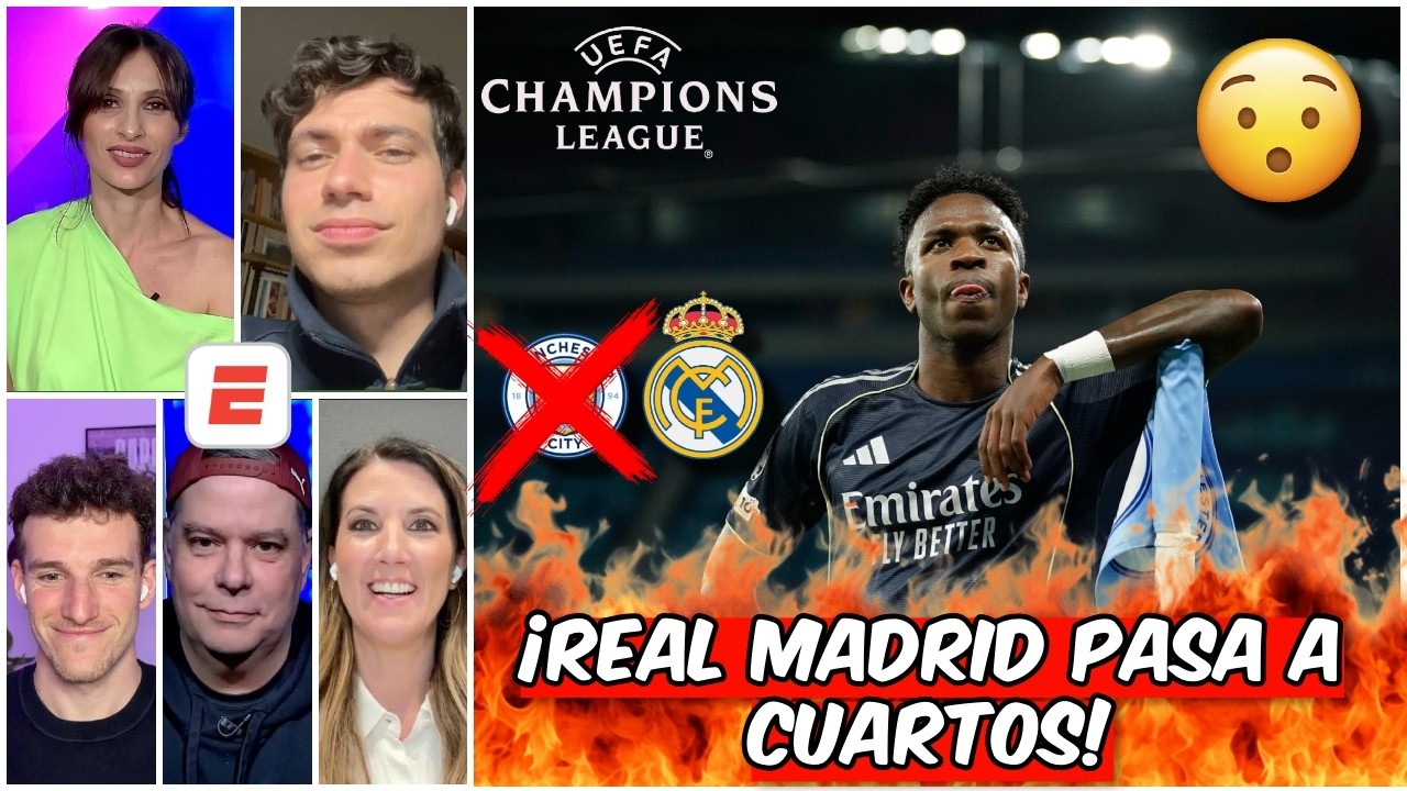 REAL MADRID DESPIDE al MANCHESTER CITY de la CHAMPIONS LEAGUE y pasa a CUARTOS de FINAL | Exclusivos