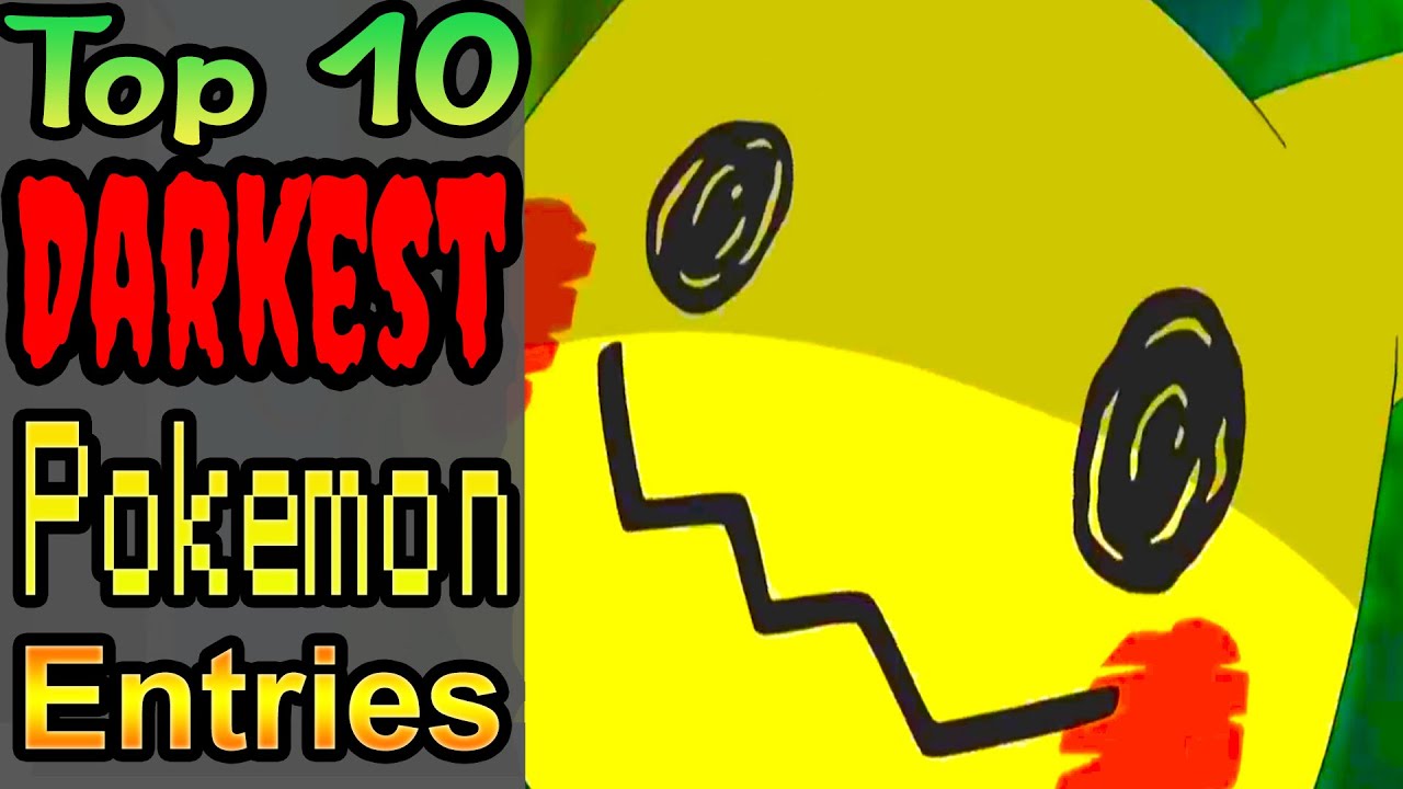 10 Darkest Pokedex Entries