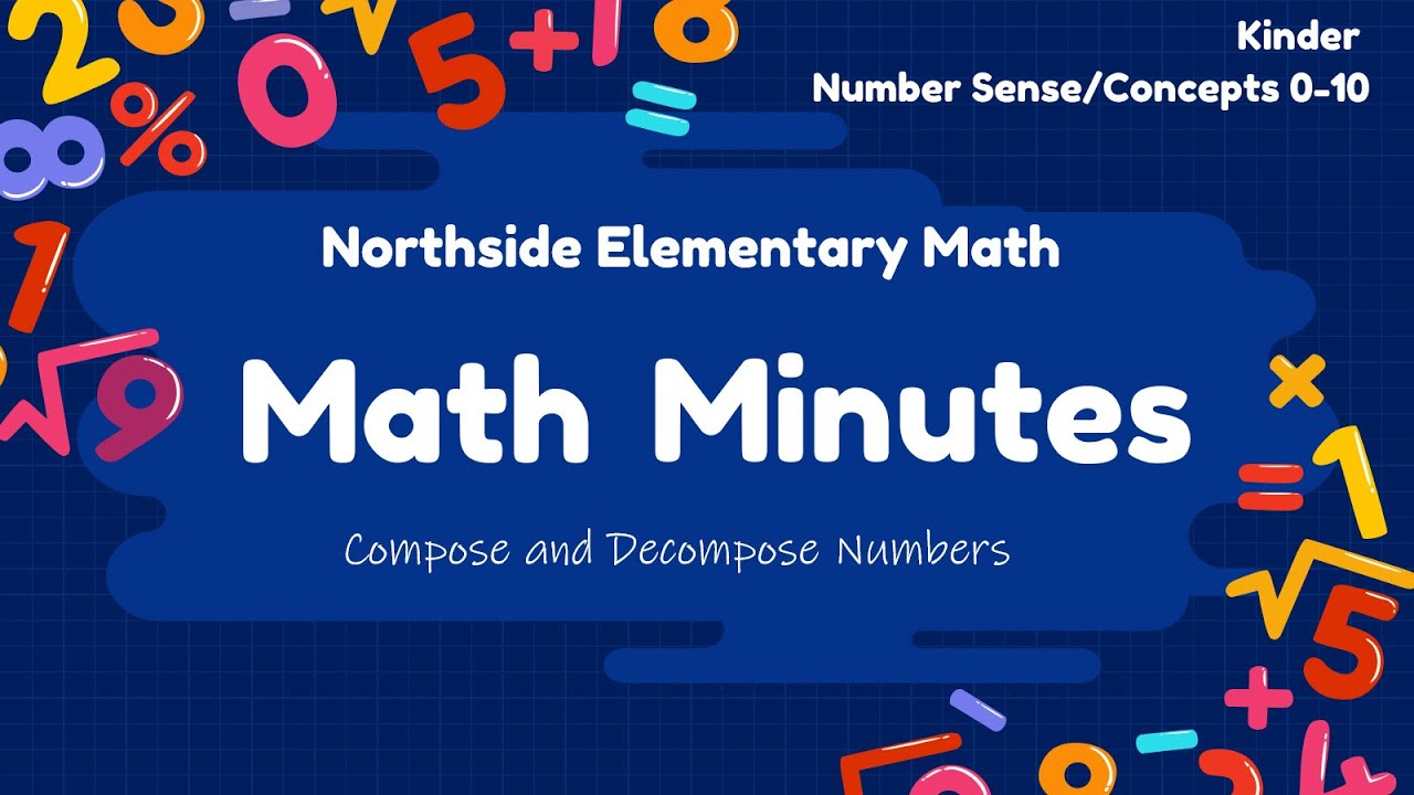 Kinder Compose and Decompose Numbers