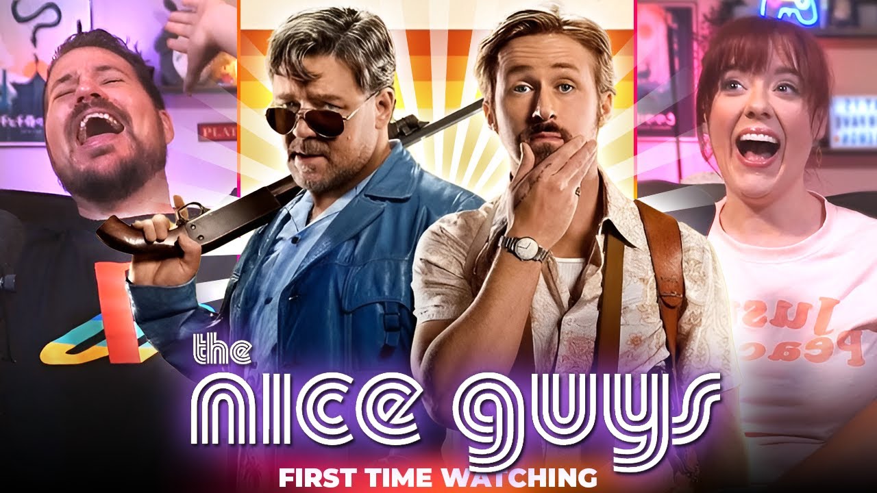 *THE NICE GUYS* First time watching reaction! Russell Crowe, Ryan Gosling
