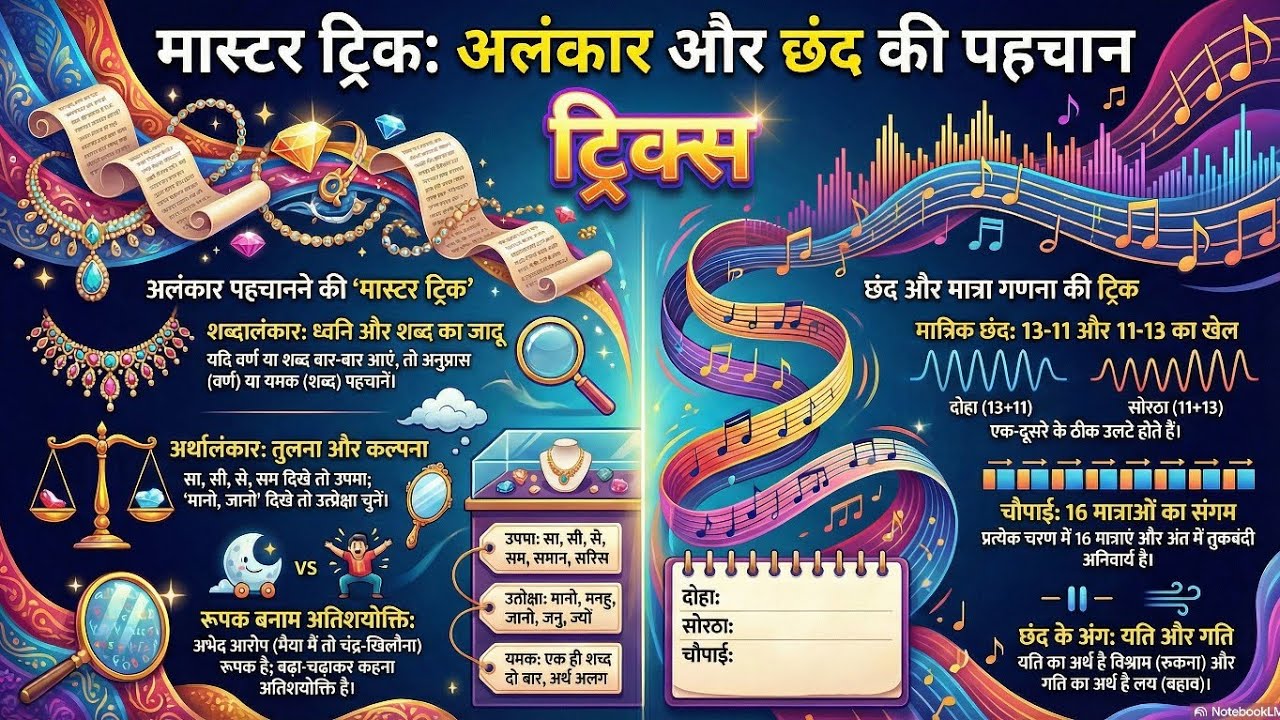 अलंकार | छंद  | राम बाण | परीक्षा उपयोगी | ट्रिक्स और उदाहरण | Alankar | complete theory 