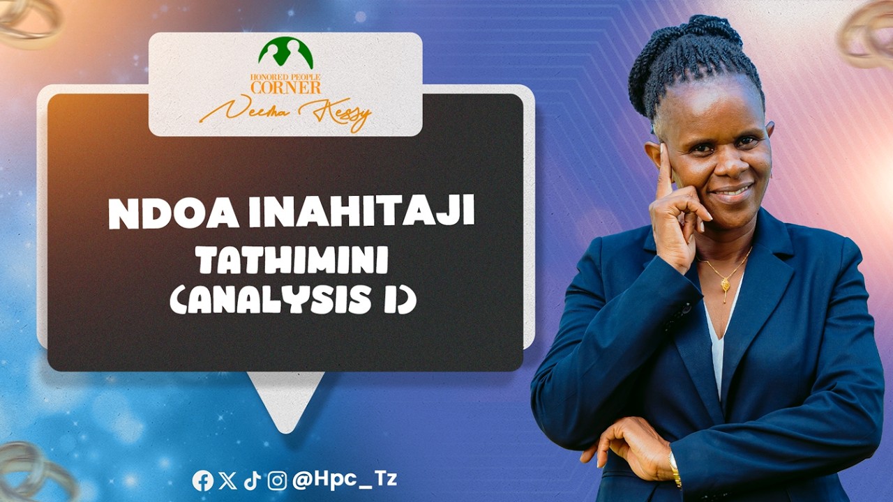 Ndoa taasisi inayohitaji kujitathimini