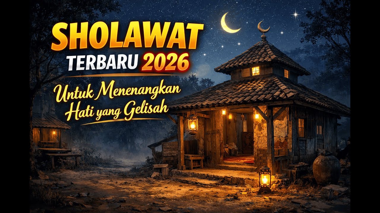 SHOLAWAT TERBARU 2026 PENYEJUK HATI YANG GELISAH