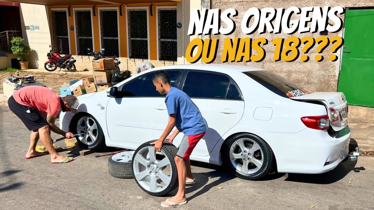 ARO 18 DO SANTA FÉ NO COROLLA! SERÁ QUE VAI FICAR BOM?