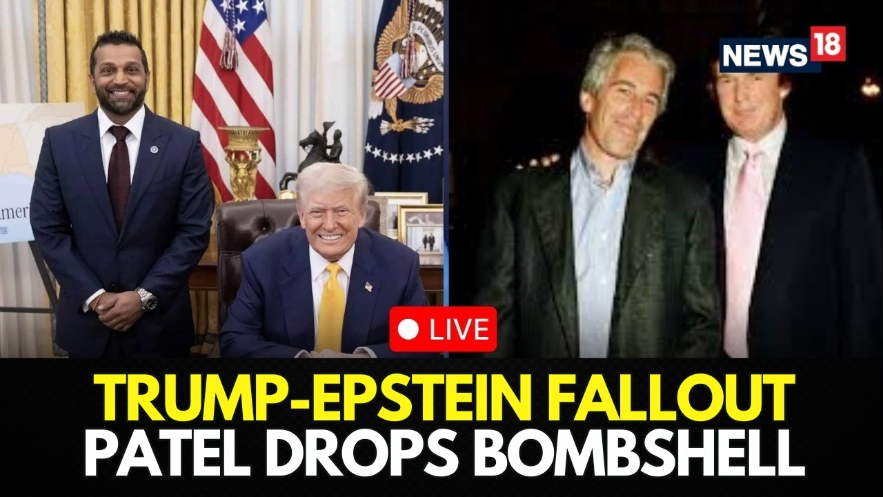 Kash Patel & Epstein Cover-Up Allegation | Trump Names Emerge In Epstein Files | N18G
