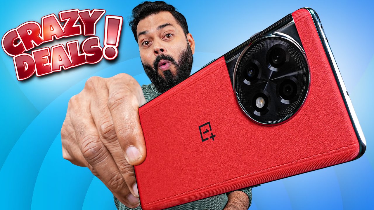 OnePlus 11R Solar Red Unboxing & First Look ⚡ Feat. Crazy OnePlus Deals!