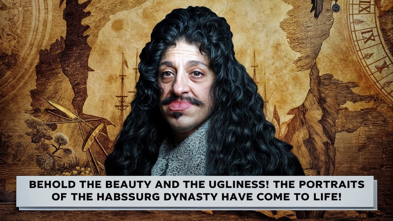 Behold the beauty and the ugliness! The portraits of the Habsburg dynasty have come to life!