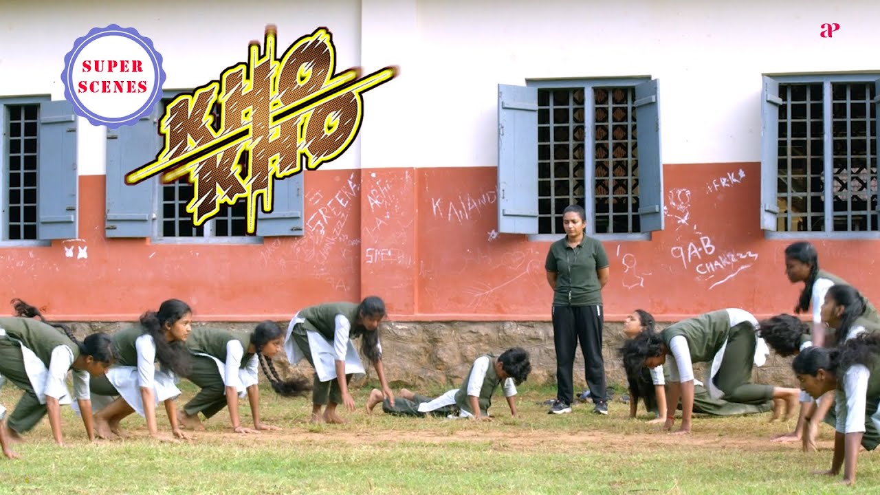 Kho-Kho Super Scenes | Rajisha tries to build a girls' kho-kho team in the school | Rajisha |Mamitha