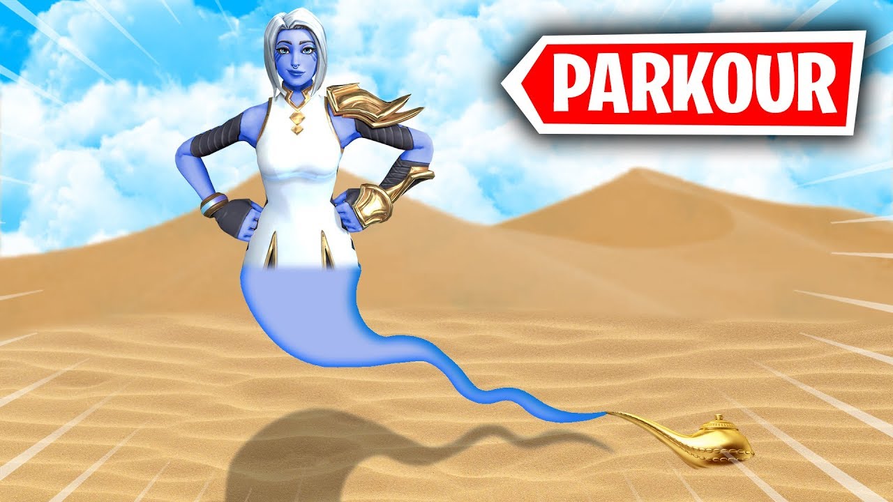 *ALADIN Y LAMPARA DEL GENIO* FORTNITE NUEVO PARKOUR