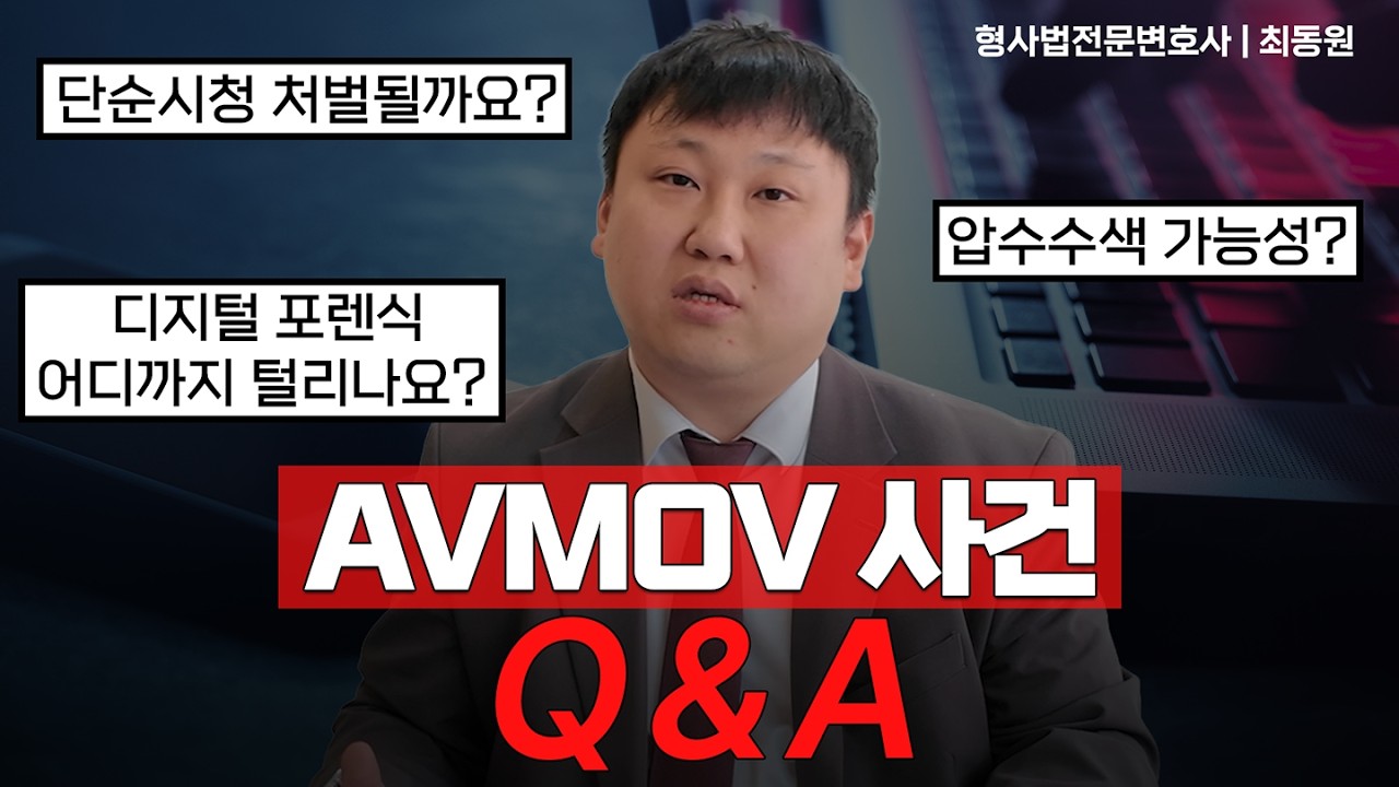 AVMOV 많이하는 질문 TOP 7 Q&A