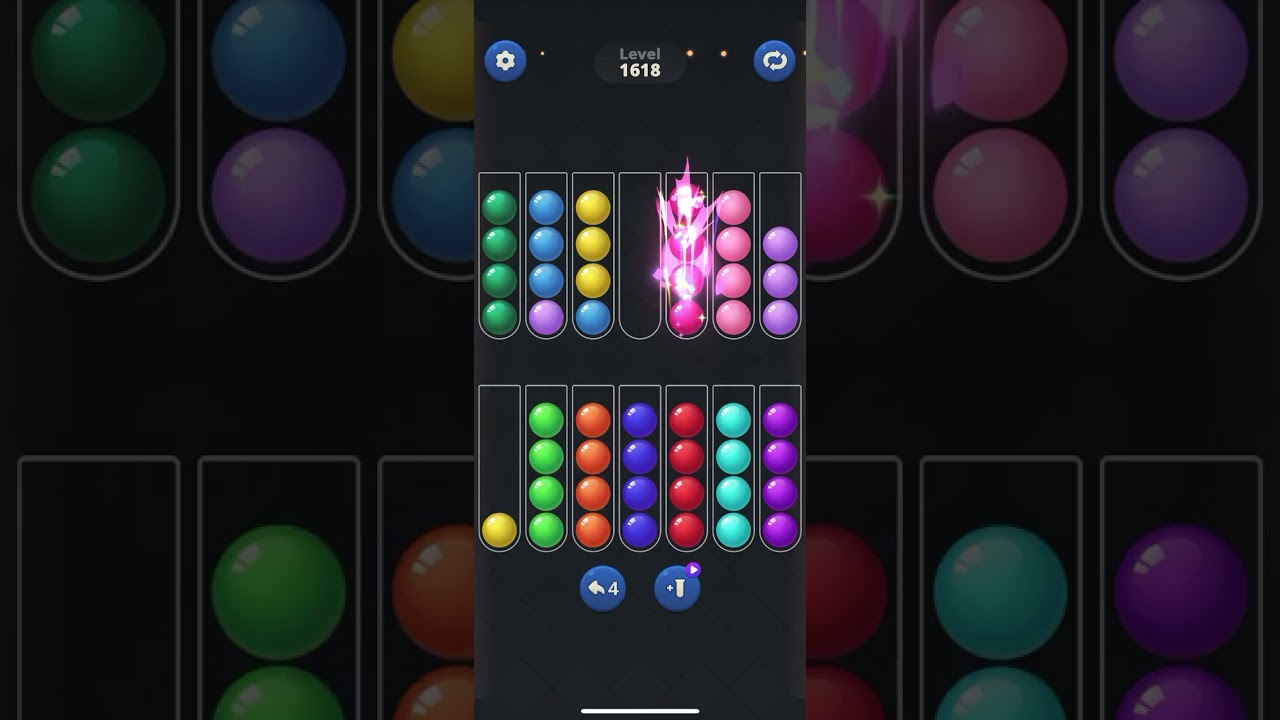 BallSort levels 1617 - 1620 👍🙏