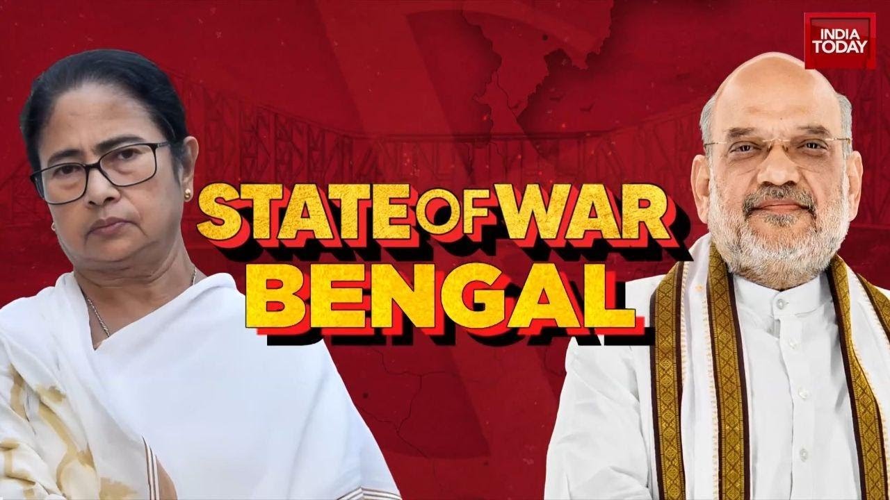 Battle For Bengal 2026: Amit Shah Vows To Oust Infiltrators As Mamata Banerjee Slams BJP On Security
