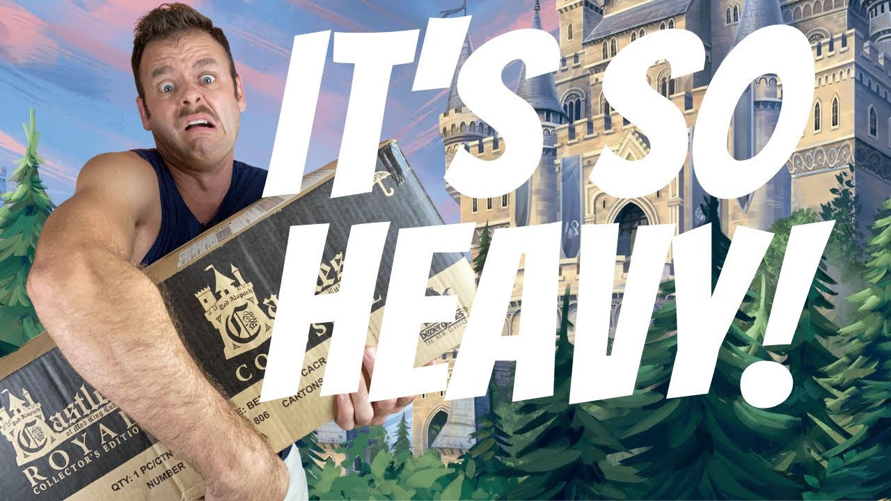 Распаковка игры Castles of Mad King Ludwig Colossal.