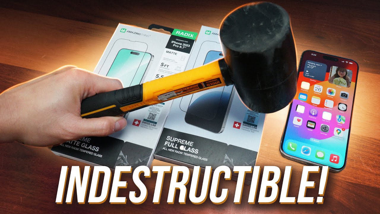 The Almost Indestructible Screen Protector for iPhone 15 #shorts