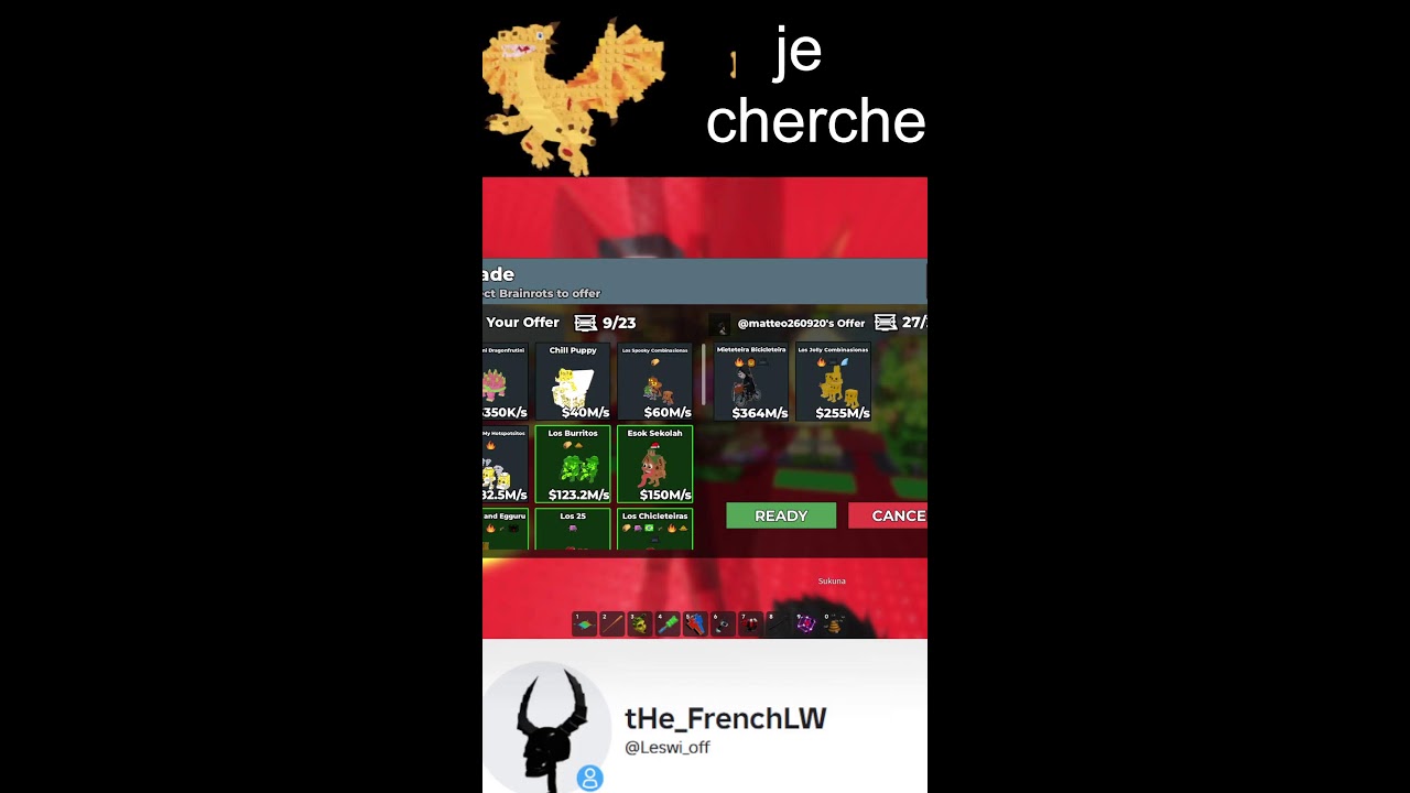 LIVE steal a brainrot ON TRADE MACHINE