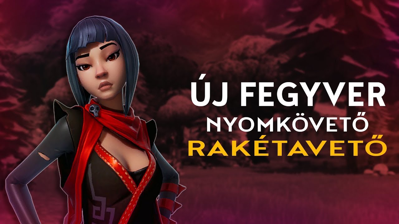 ÚJ FEGYVER! | NYOMKÖVETŐS RAKÉTAVETŐ (Fortnite Battle Royale)
