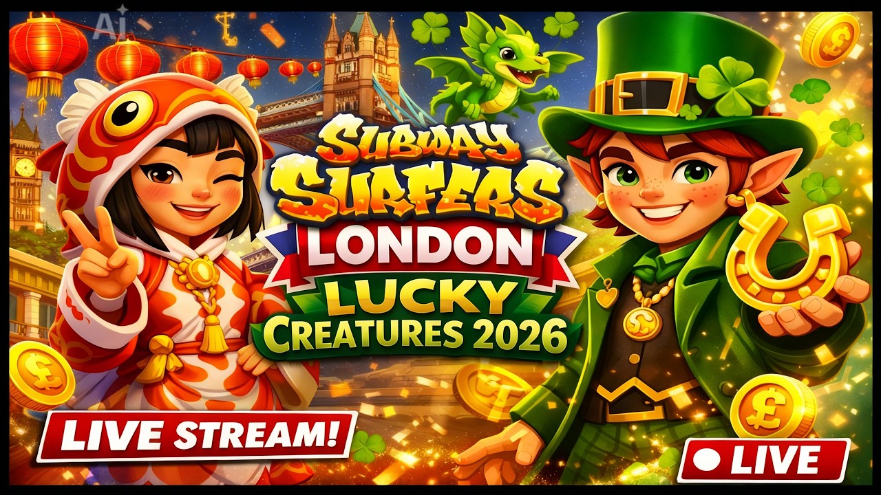 🔴 LIVE Subway Surfers 2026 | Road to 10M High Score 🚀 Non Stop Run