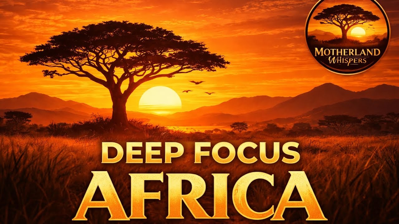 1 Hour Deep Focus Africa 🌍 Tribal African Music for Study, Work & Deep Concentration